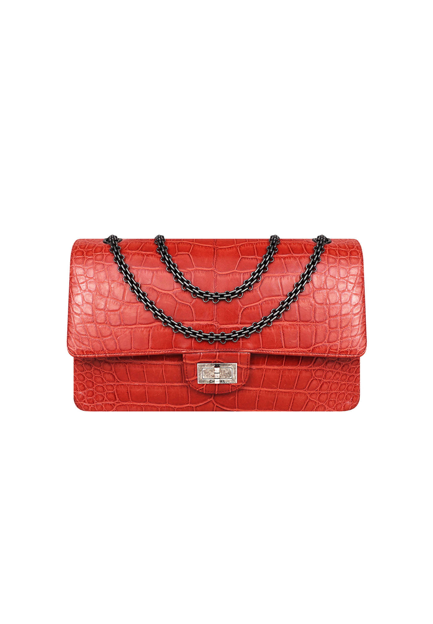 Chanel Alligator 2.55 Reissue Double Flap Bag