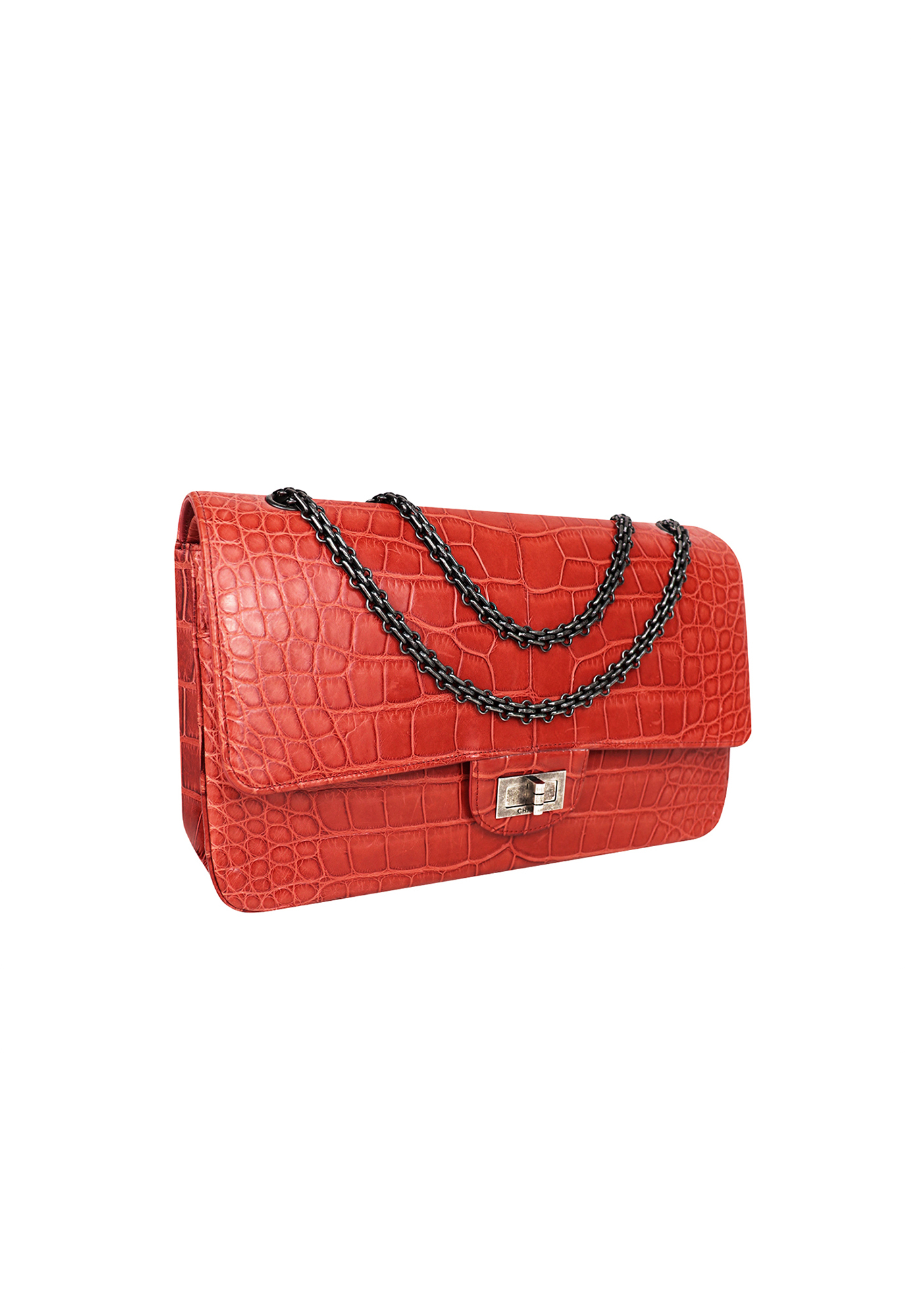Chanel Alligator 2.55 Reissue Double Flap Bag