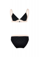 Chanel Black And White Swimsuit