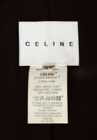 Celine Coat with Fur Collar