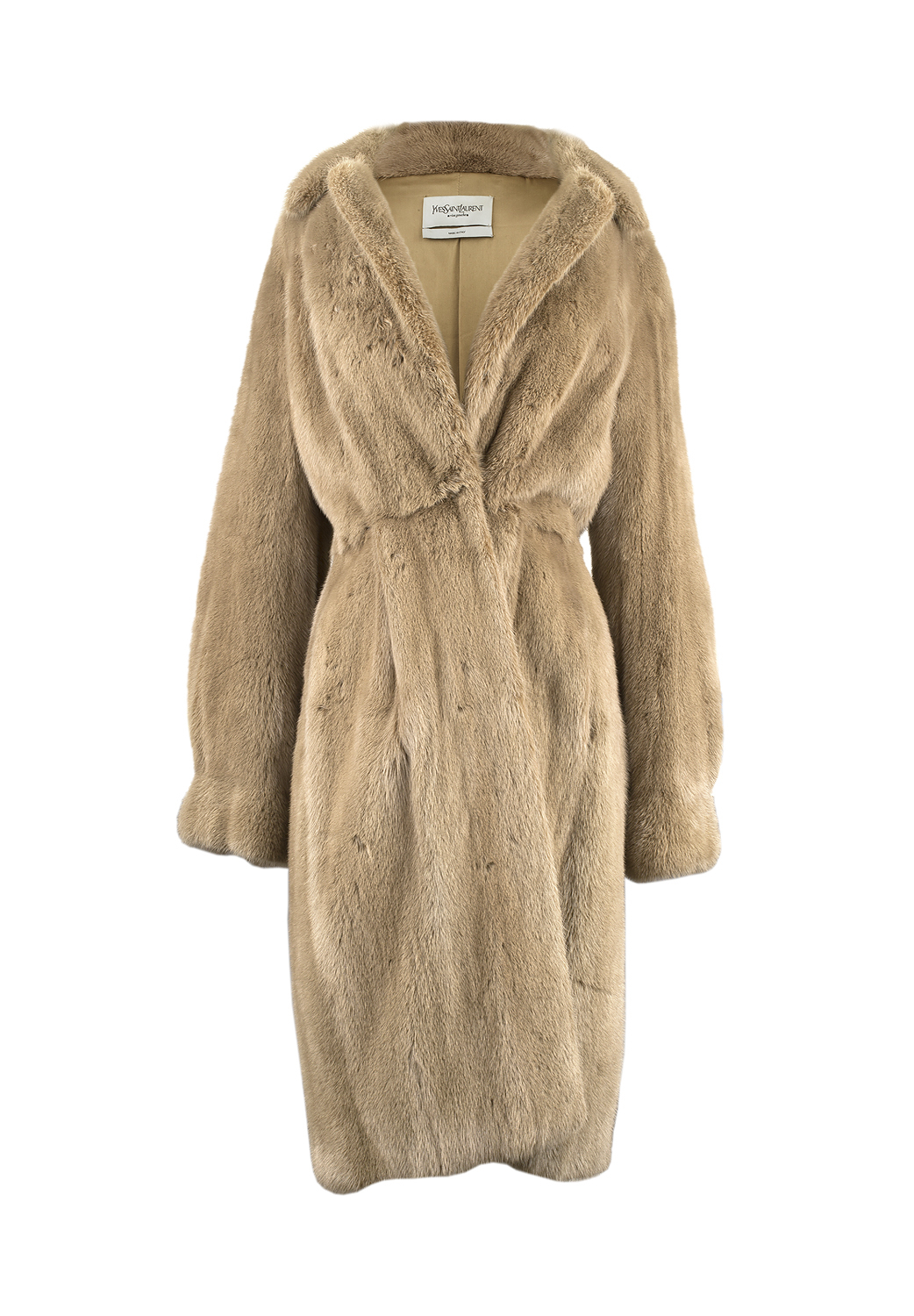 Yves Saint Laurent Mink Fur Coat