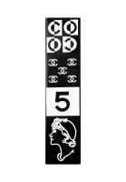 Chanel Portrait And Logos Hairpin