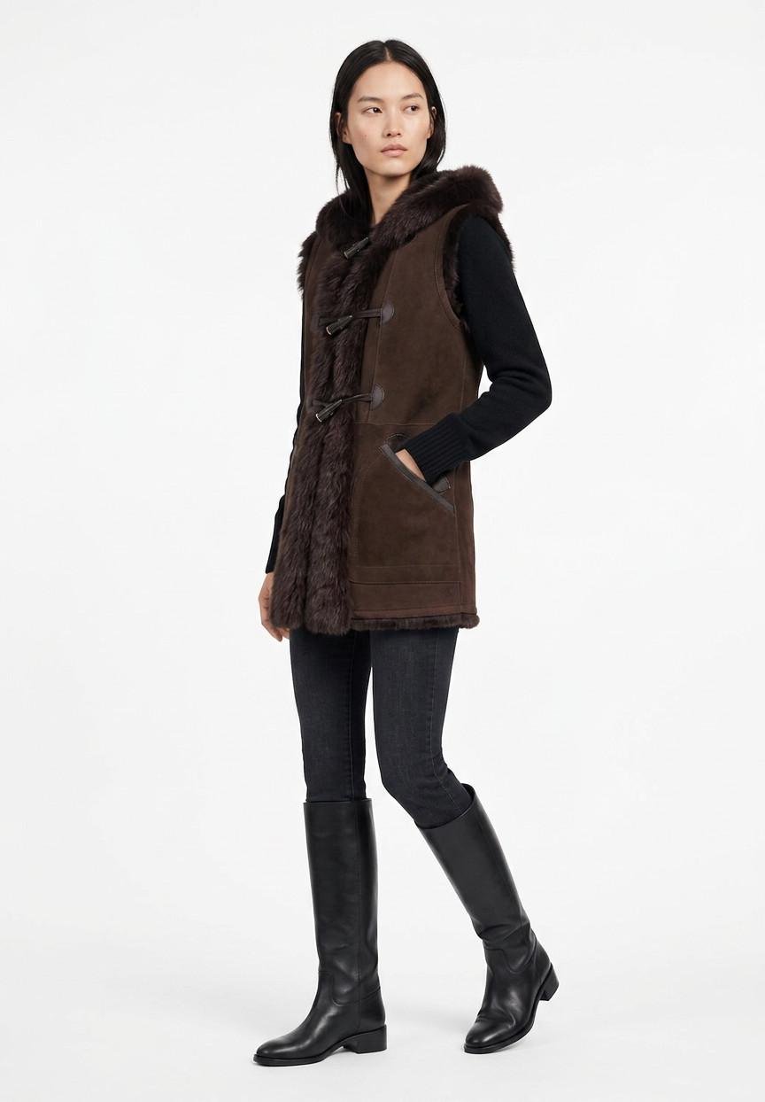 Louis Vuitton Double Sided Sheepskin Vest