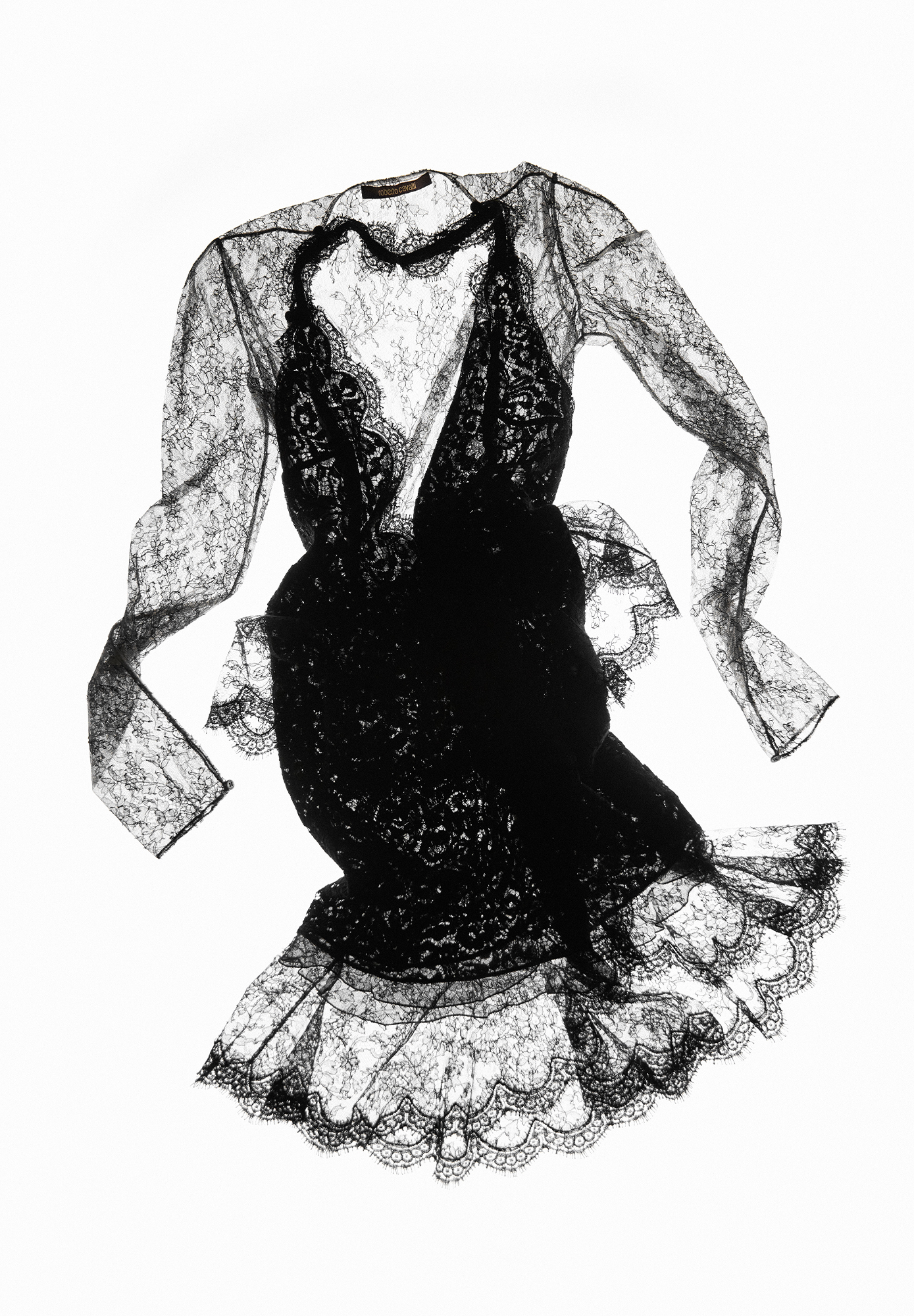 Roberto Cavalli Lace Dress