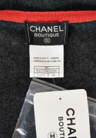Chanel Cashmere Set With Contrast Trim