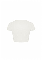 Chanel Cropped T-shirt With Logos