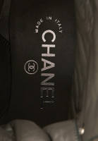 Chanel Tweed Boots With Logo