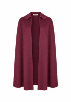 Yves Saint Laurent Burgundy Cape