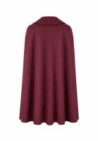 Yves Saint Laurent Burgundy Cape