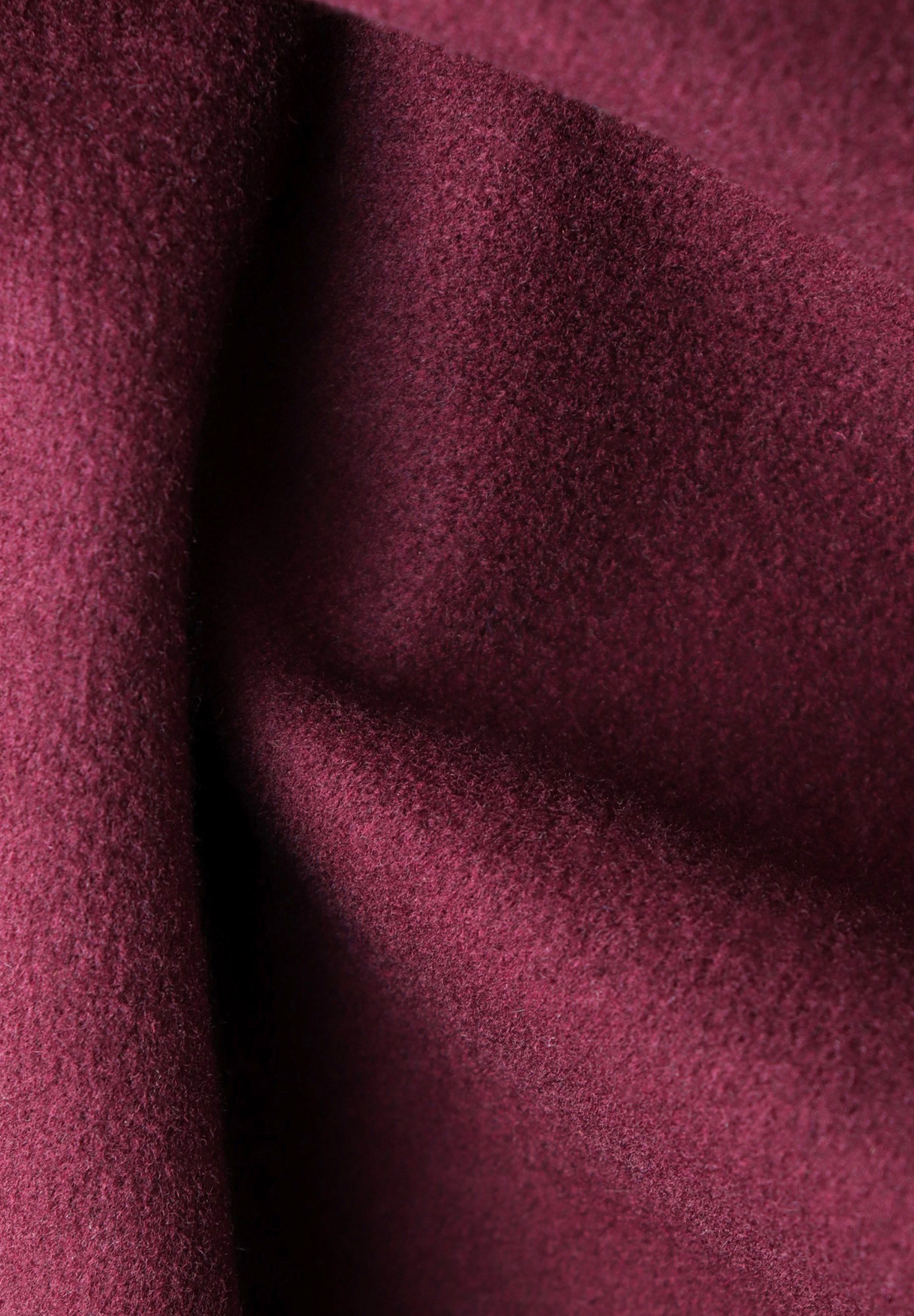 Yves Saint Laurent Burgundy Cape