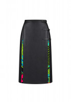 Hermès Leather Skirt