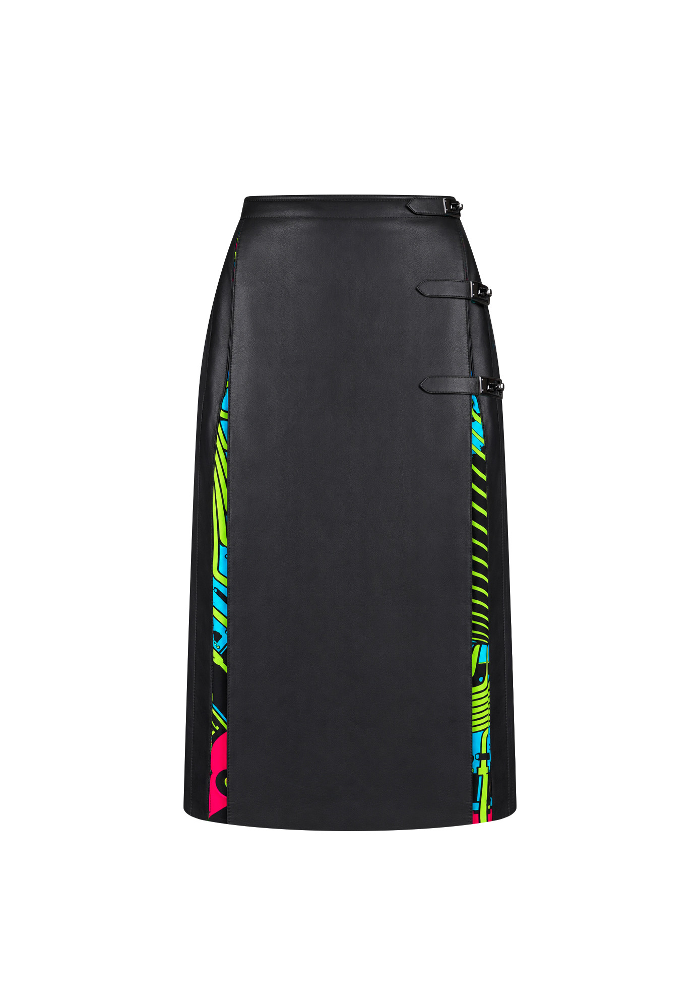 Hermès Leather Skirt
