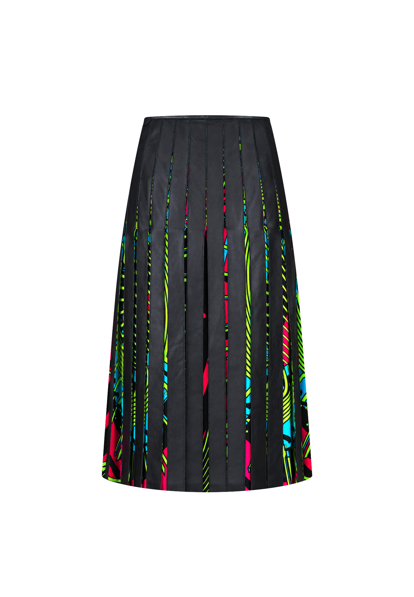 Hermès Leather Skirt
