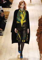 Hermès Leather Skirt