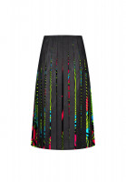 Hermès Leather Skirt