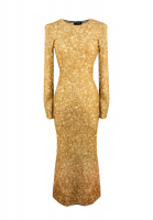 Chanel Golden Maxi Dress
