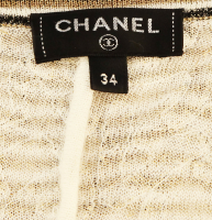 Chanel Golden Maxi Dress