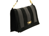 Ted Lapidus Leather and Suede Bag