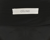 Céline Asymmetric Black Pants
