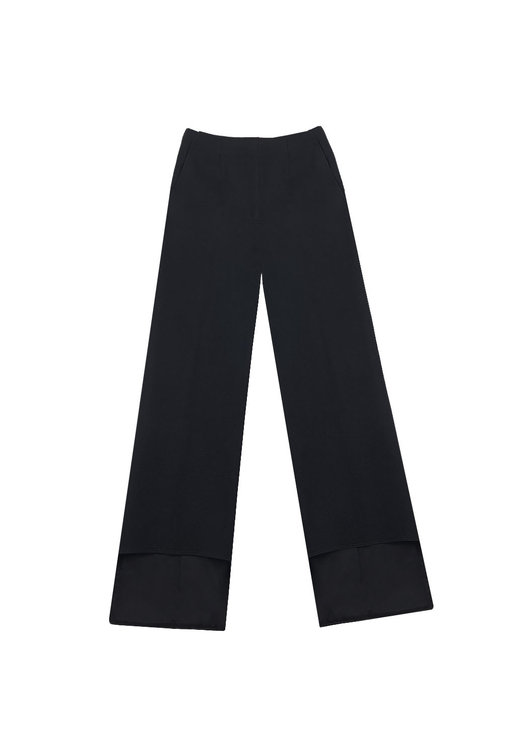 Céline Asymmetric Black Pants