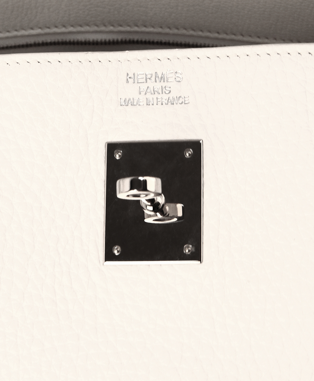 Hermès Birkin 40 White Clemence Bag