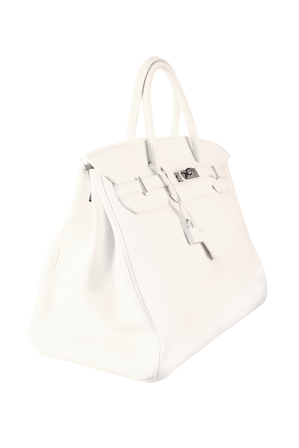 Hermès Birkin 40 White Clemence Bag