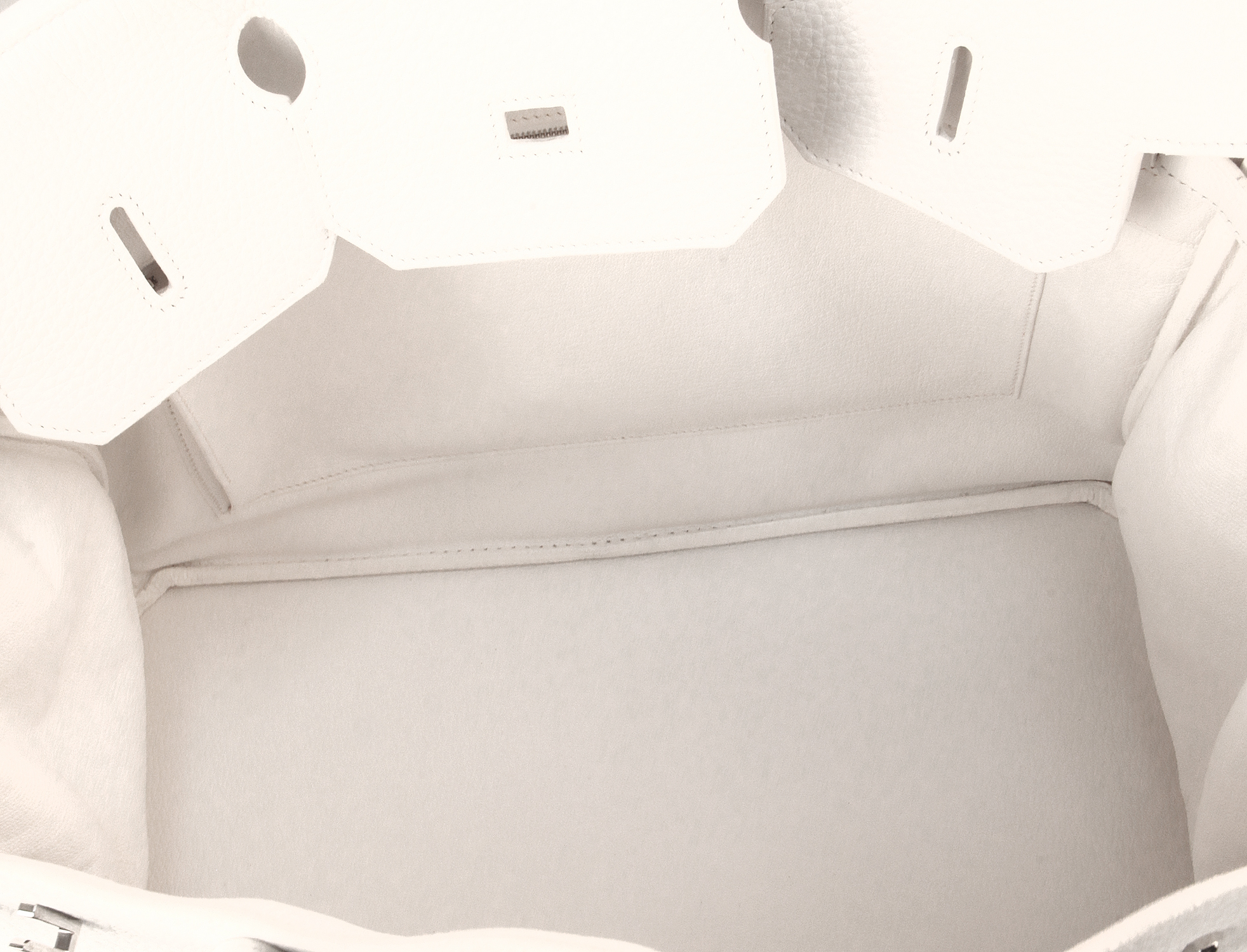 Hermès Birkin 40 White Clemence Bag