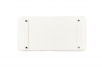 Hermès Birkin 40 White Clemence Bag