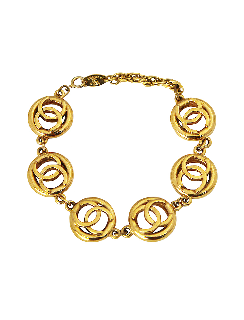 Chanel Logo Bangle