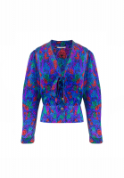 Yves Saint Laurent Bright Print Blouse