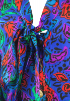 Yves Saint Laurent Bright Print Blouse