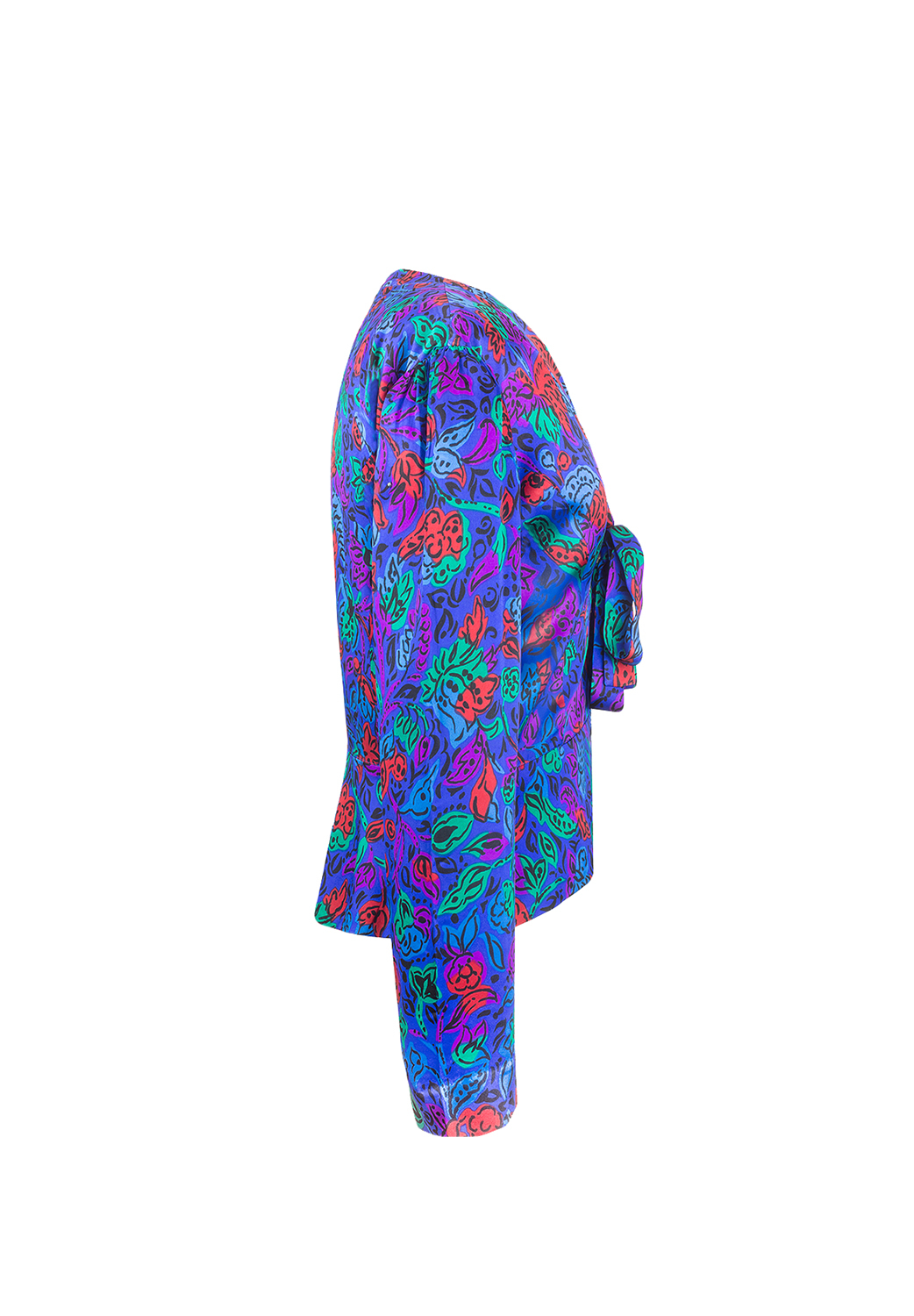 Yves Saint Laurent Bright Print Blouse