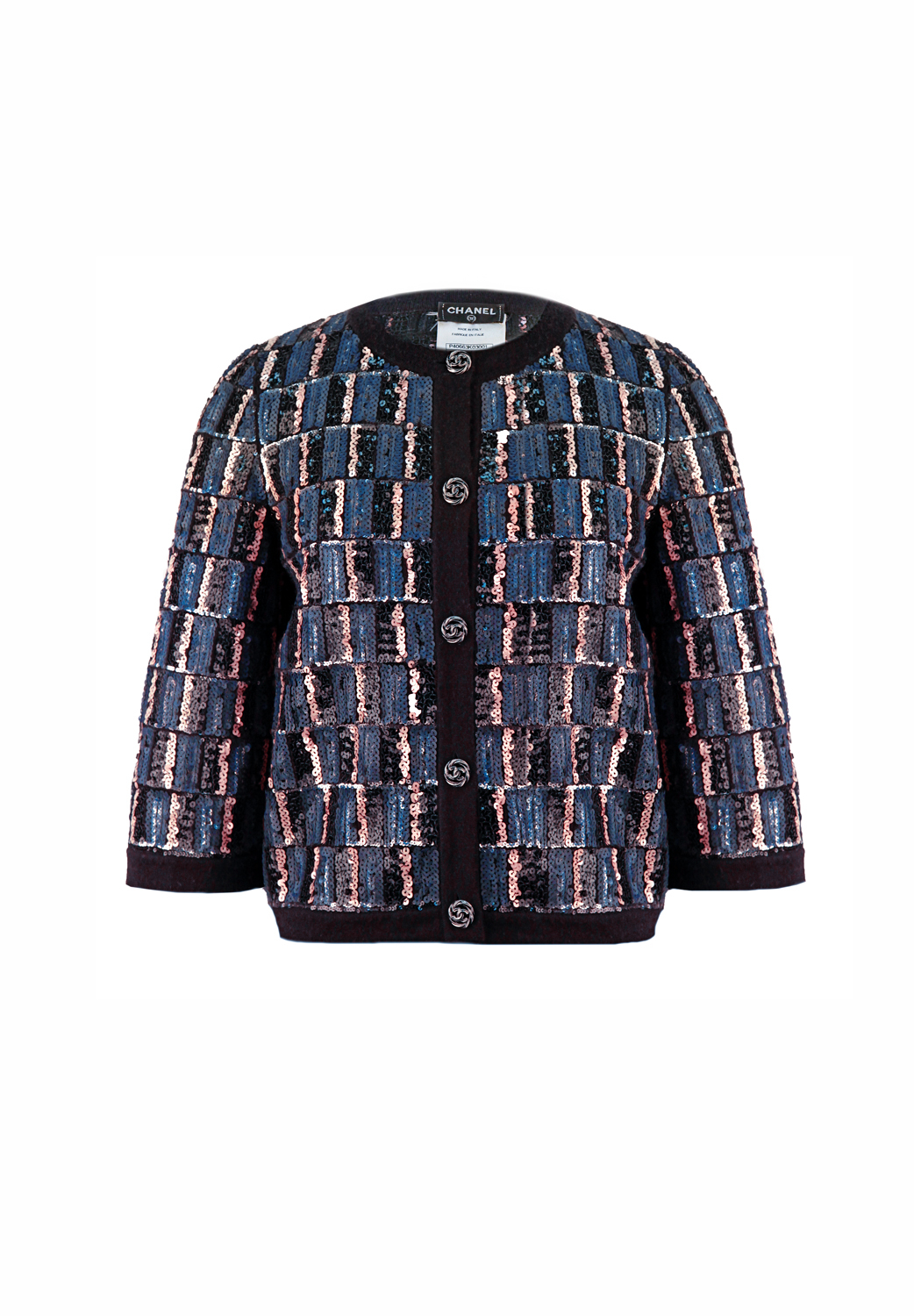 Chanel Short Sequins Cardigan 