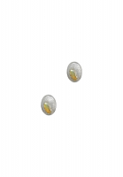 Courrèges Silver Clip-on Earrings