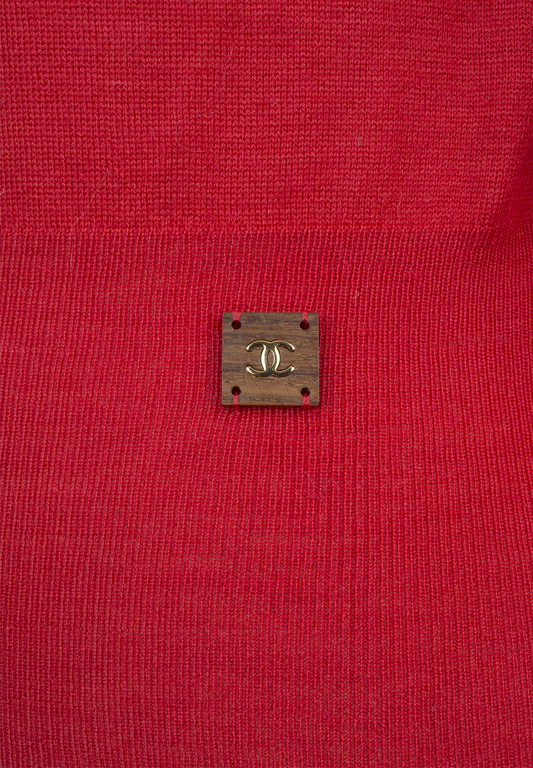Chanel Red Sweater