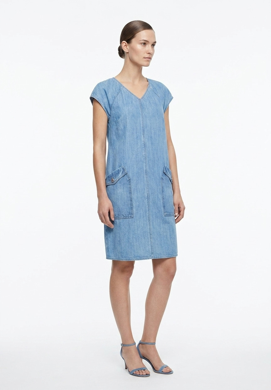 Chanel Paris-Dallas Denim Dress