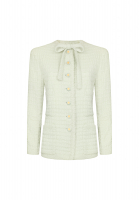 Chanel Tweed Jacket With A Bow