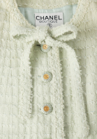Chanel Tweed Jacket With A Bow