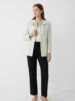 Chanel Tweed Jacket With A Bow