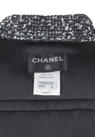 Chanel Gray Tweed Cape Vest