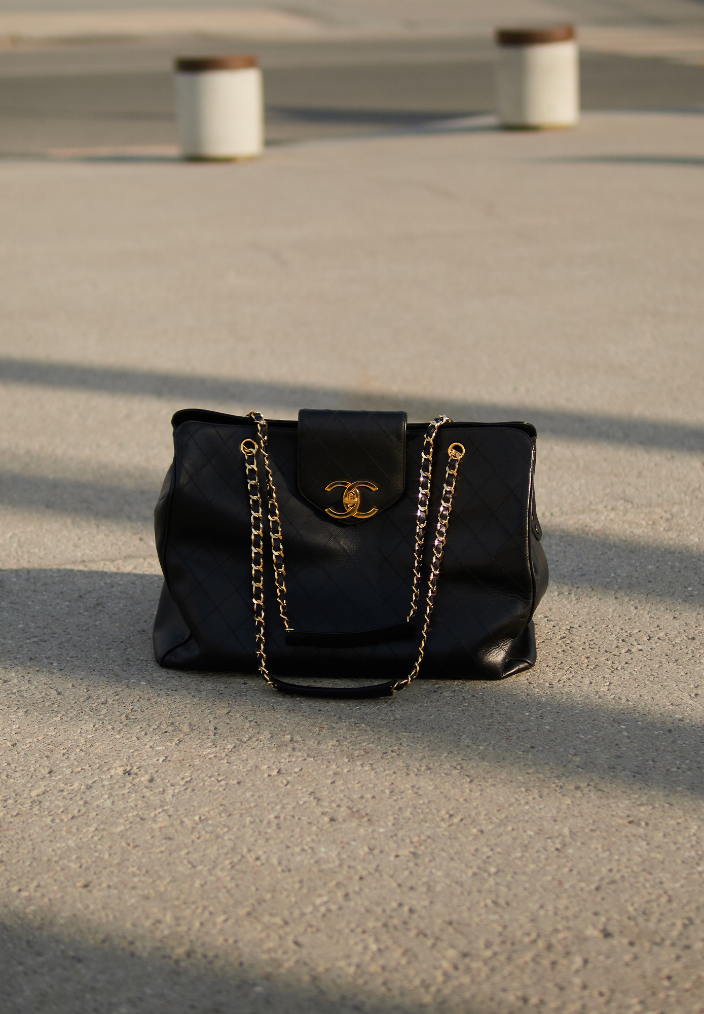 Chanel Supermodel Quilted Tote Bag