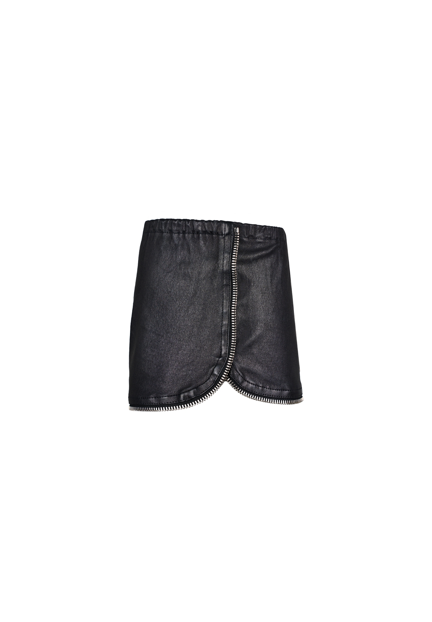 Fendi Leather Shorts