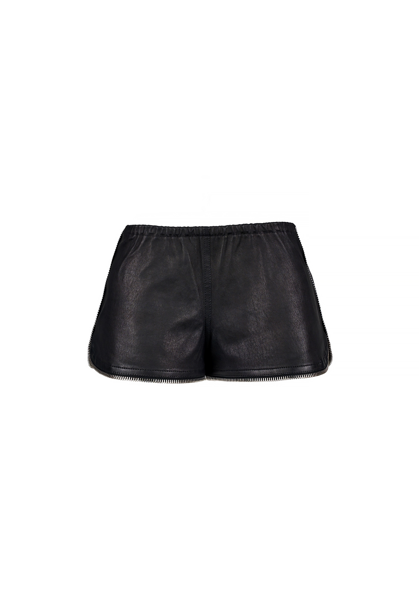 Fendi Leather Shorts