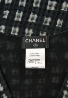Chanel Black Silk Top