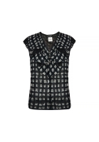 Chanel Black Silk Top