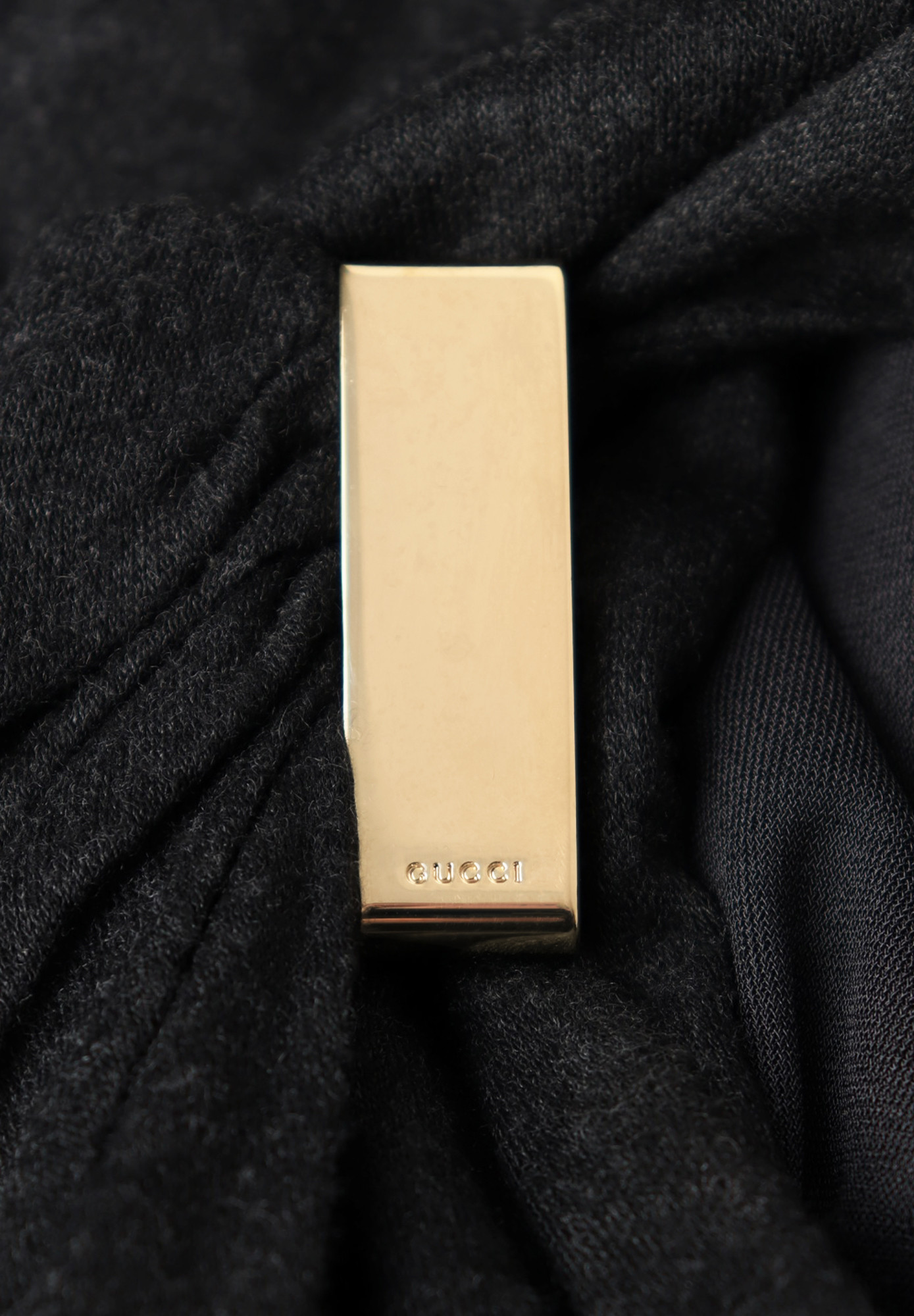 Gucci Grey Dress With Drapery