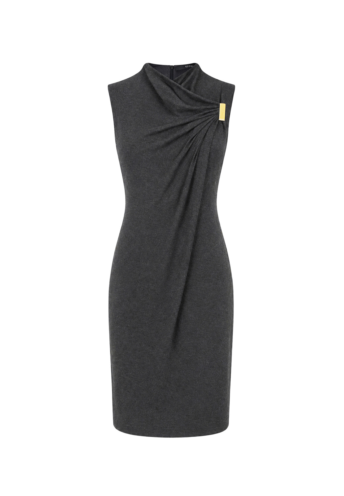 Gucci Grey Dress With Drapery