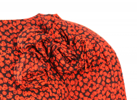 Louis Feraud Red Silk Dress