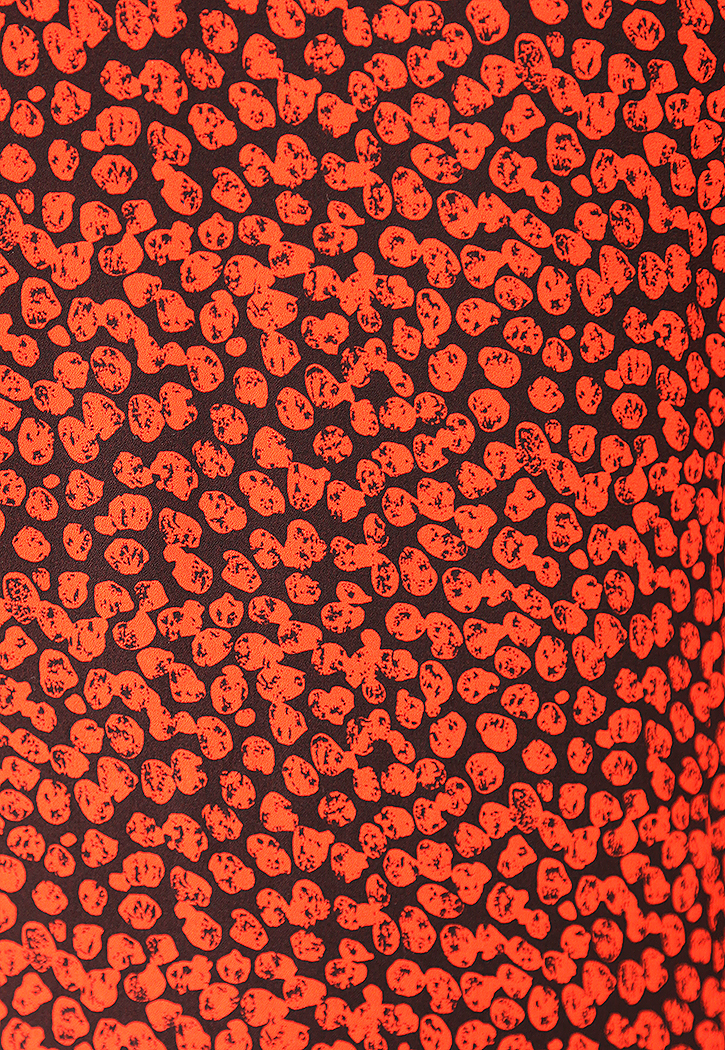 Louis Feraud Red Silk Dress