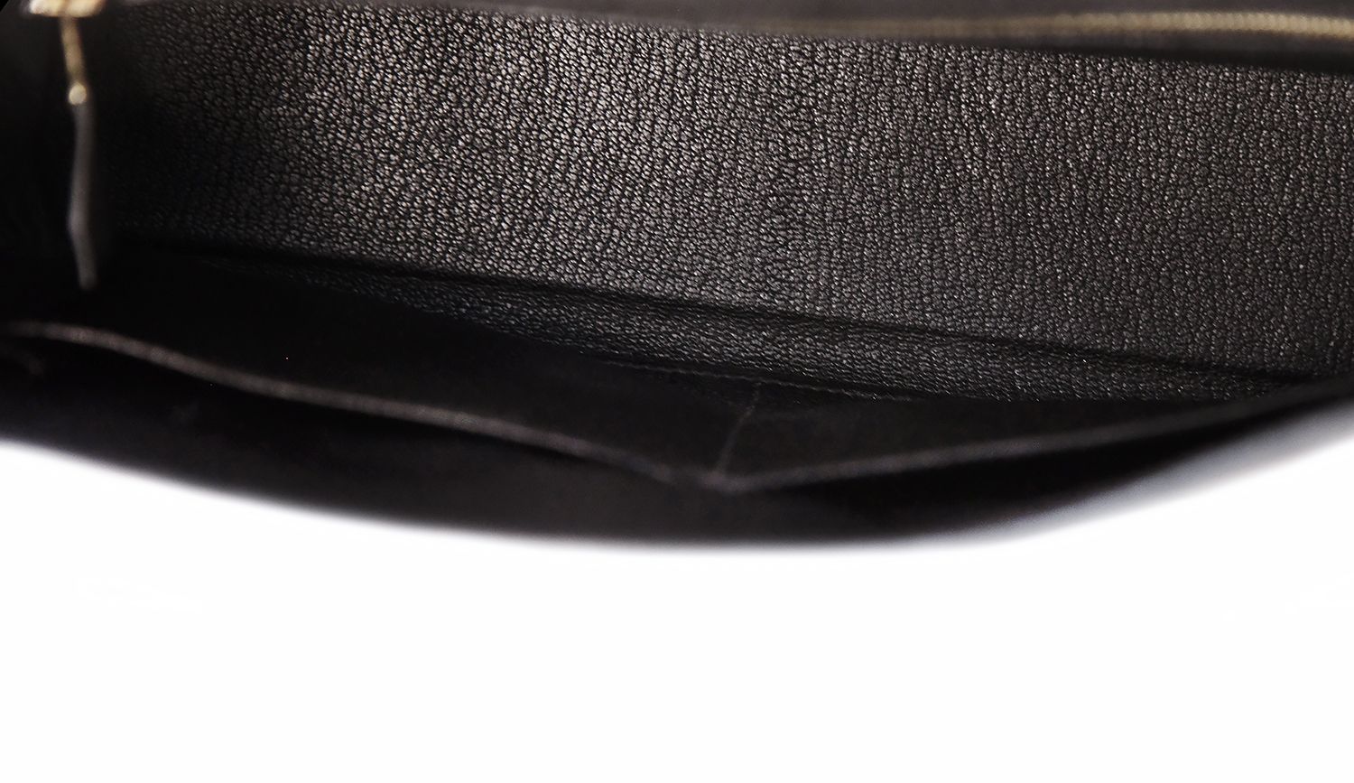 Hermès Kelly 28 Noir Togo Bag